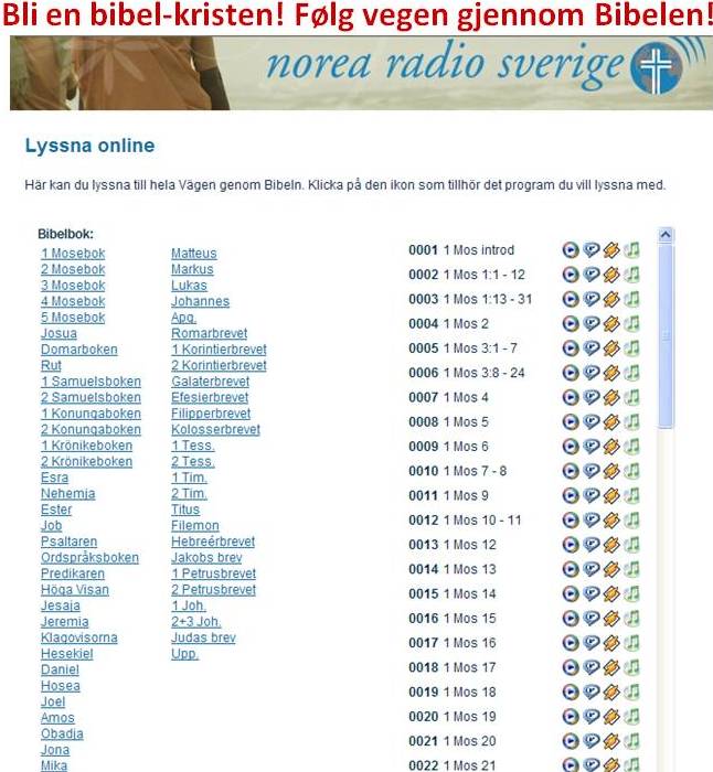 Bibelkristen Vegen gjennom Bibelen