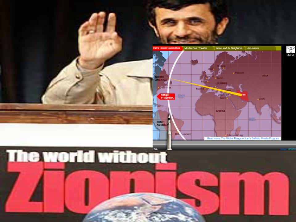 Iran antizionism nuclearmissiles raketter Shia islam