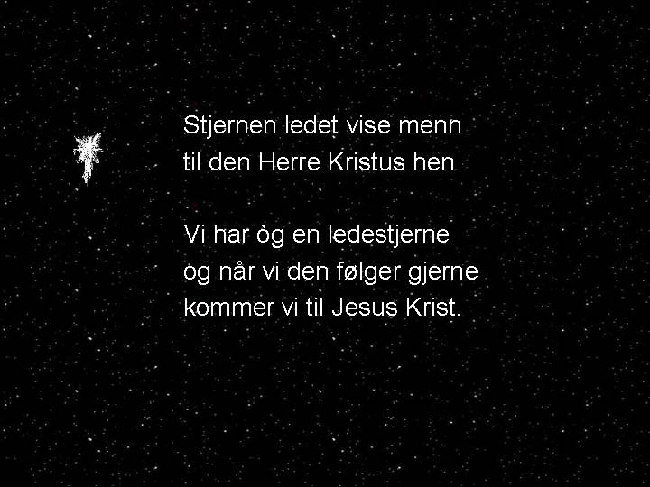 Ledestjernen