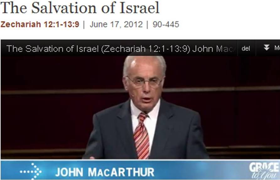 The Salvation of Israel