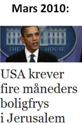 USA krever byggestans i Jerusalem