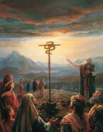 brazen serpent a sign and prophecy regarding Yeshua HaMessiach